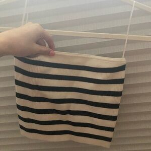 Edikted Lexi ribbed tube top in black and white